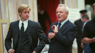 There's almost <i>too</i> much wistful eloquence in this interview between Brad Pitt and Anthony Hopkins